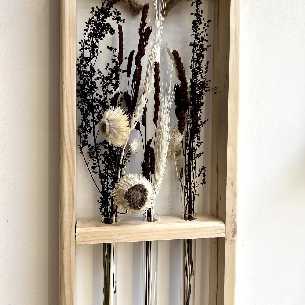 Рамка с сухоцветами